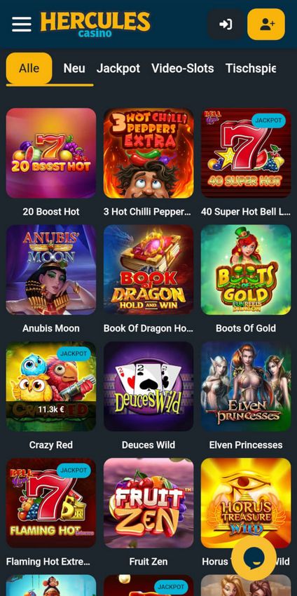 Recensione del sito di Hercules Casino: Bonus di benvenuto, Slot e Pagamenti